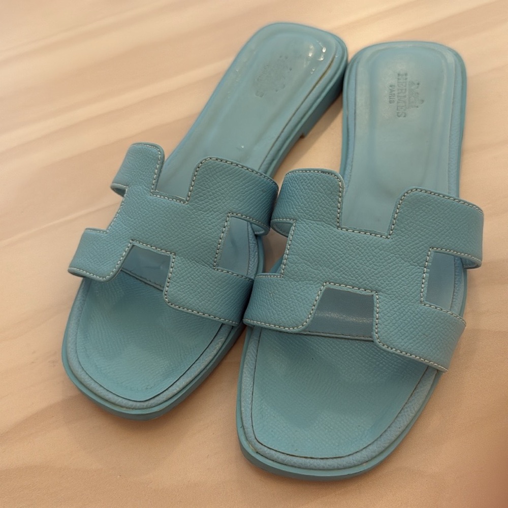 Blue Women's Sandals - Picture 2 of 6